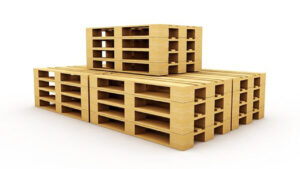 stacks of pallets